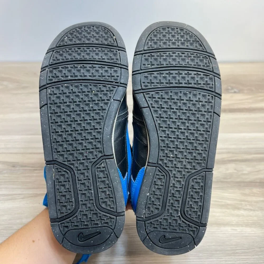 Nike Boys‎ Mogan Mid 2 SB 645025-400 Blue Black Casual Shoes Sneakers Size 6.5Y